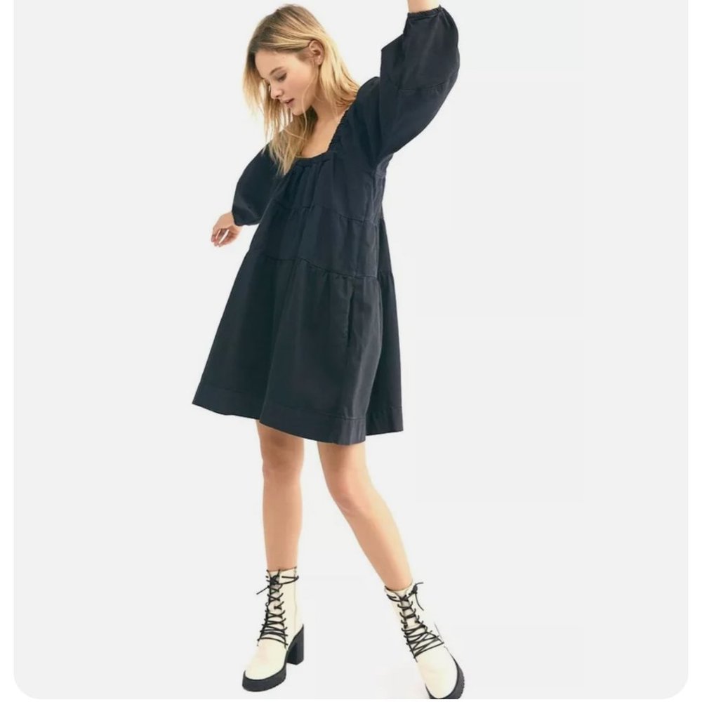Free People Lou Jean Babydoll Dress